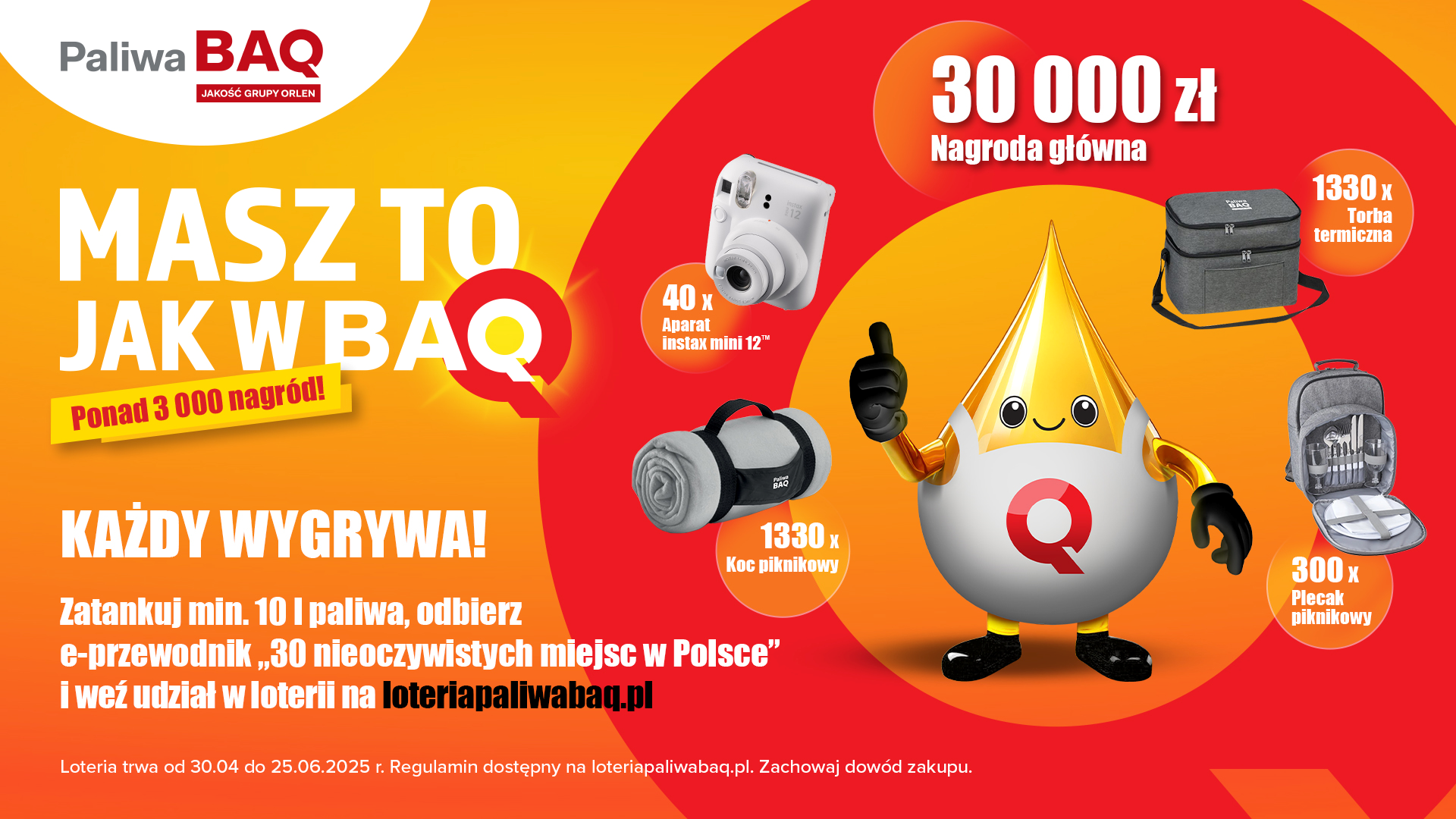 MASZ TO JAK W BAQ! Rusza loteria Paliwa BAQ